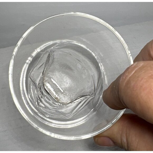 Clear Glass Skull Shaped Shot Glass Large Double Walled Design - Picture 4 of 9